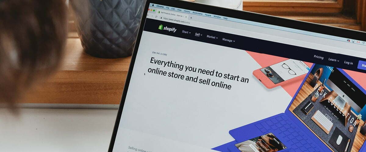 shopify web