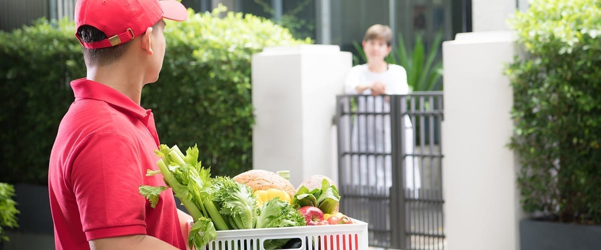 Boodschappen maaltijdbezorging web
